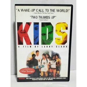 Unrated Kids (DVD, 2000) Larry Clark Cult Film Collectible Movie  Drama 90s RARE
